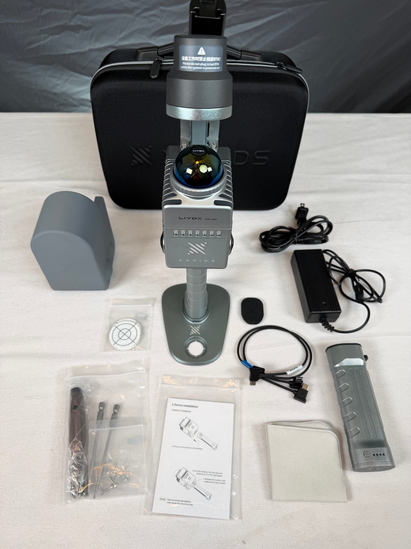 XGRIDS Lixel K1 Scanner With RTK Upgrade & 2nd Battery