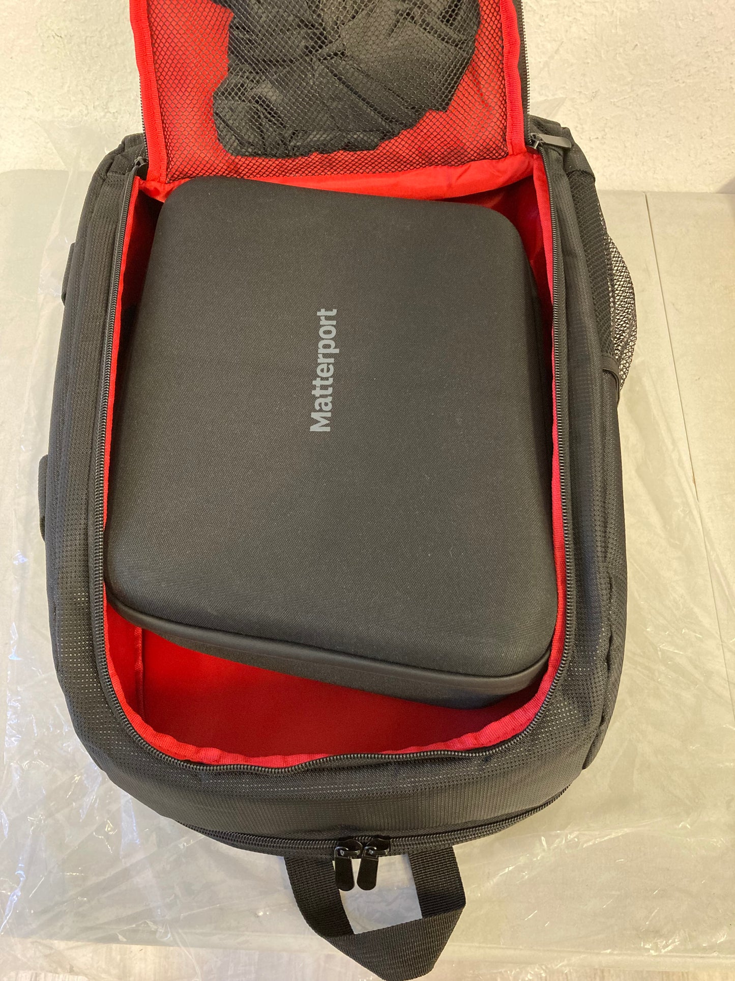 Matterport backpack. Fits Pro3 and Pro2 cameras.