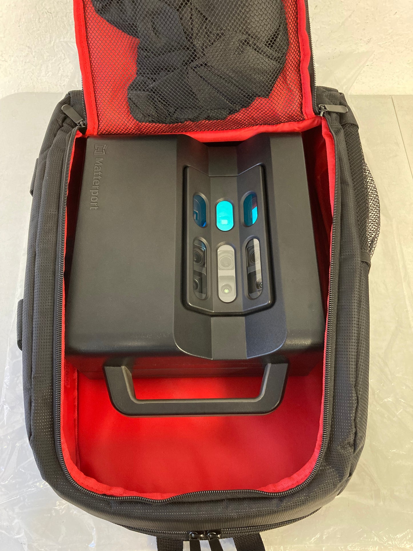 Matterport backpack. Fits Pro3 and Pro2 cameras.