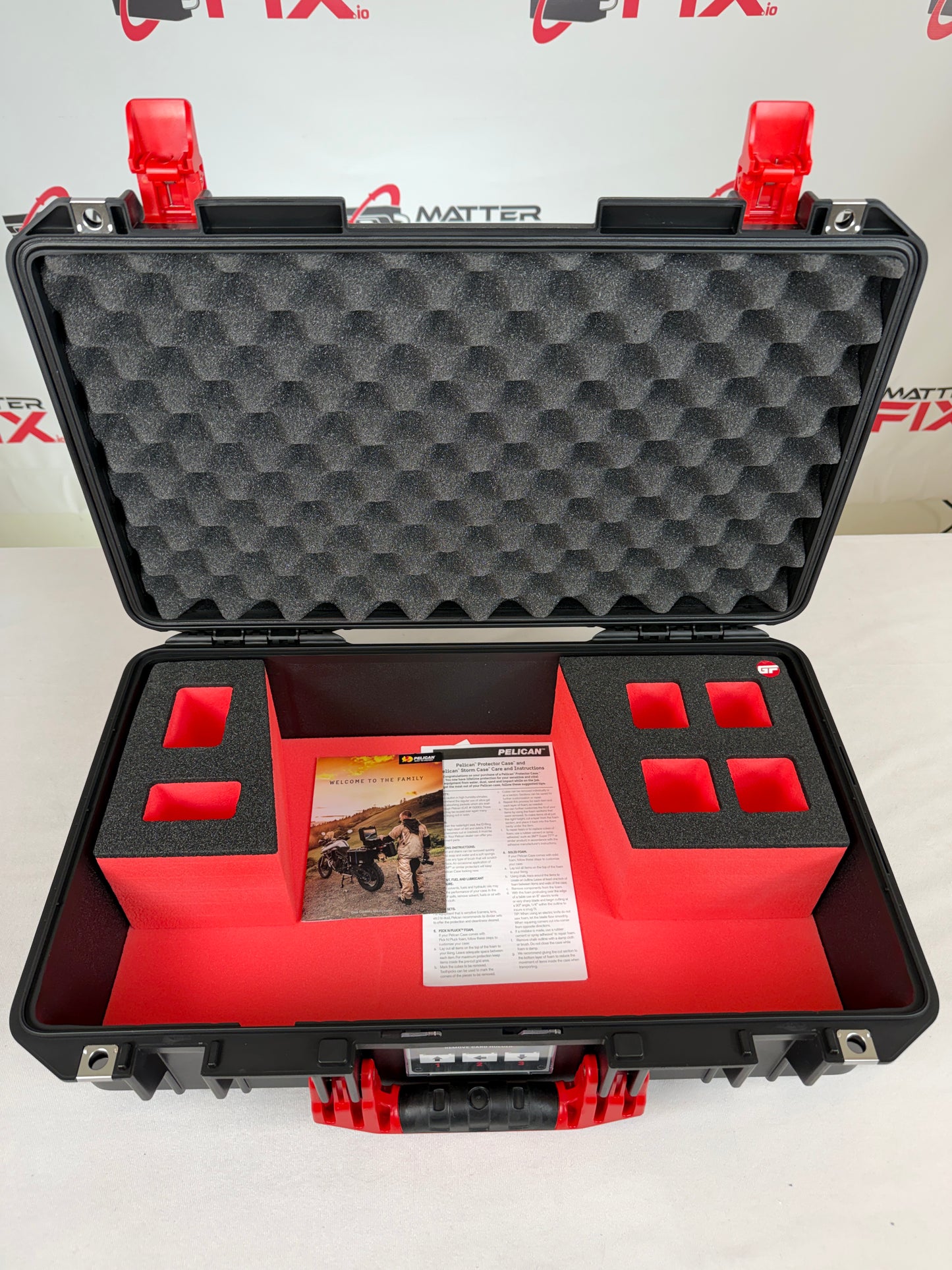 Matterport Pro3 Contractor Kit Upgrade - Pelican 1525 Case w/Custom Foam Insert, Manfrotto 190X4 Tripod & Pro3 Battery
