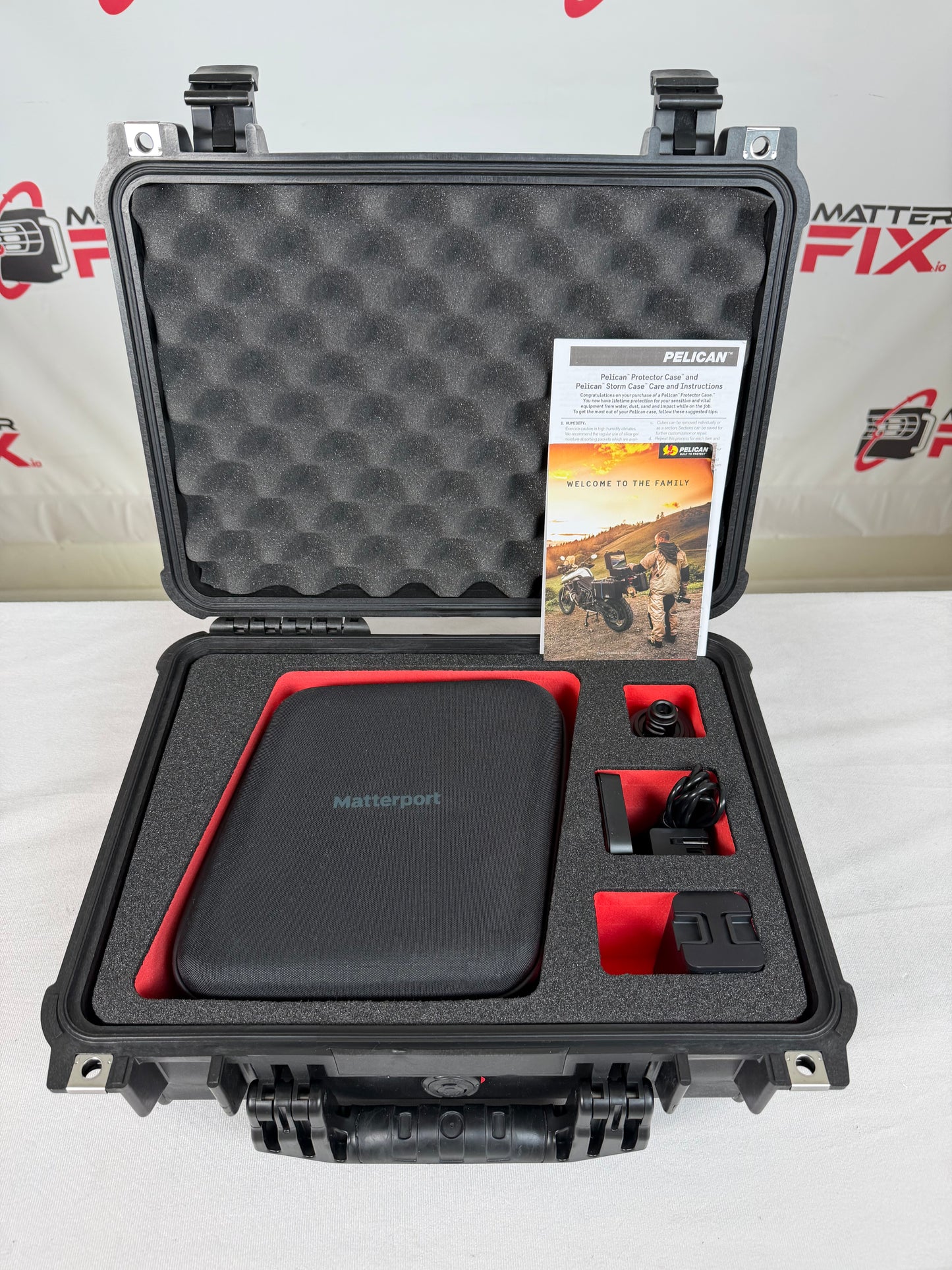 Matterport Pro3 MC300 Capture Kit - Certified Pre-Owned - Affirm Financing - Camera Kit, Pelican 1450 Case, 1 Year MatterGuard Total Protection, 2 Year Warranty
