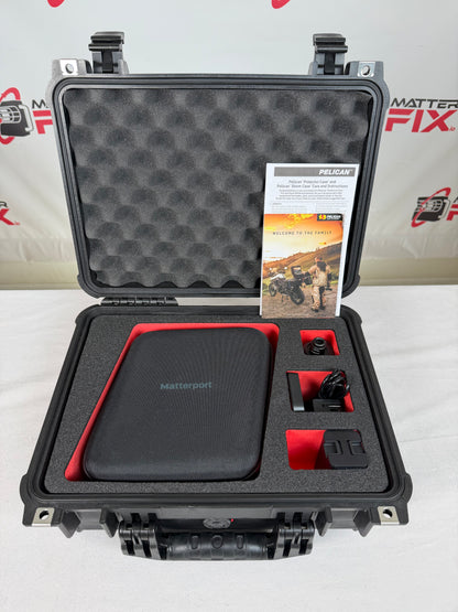 Matterport Pro3 MC300 Capture Kit - Certified Pre-Owned - Affirm Financing - Camera Kit, Pelican 1450 Case, 1 Year MatterGuard Total Protection, 2 Year Warranty