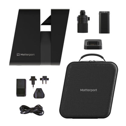 Matterport Pro3 MC300 Capture Kit - Certified Pre-Owned - Affirm Financing - Camera Kit, Pelican 1450 Case, 1 Year MatterGuard Total Protection, 2 Year Warranty