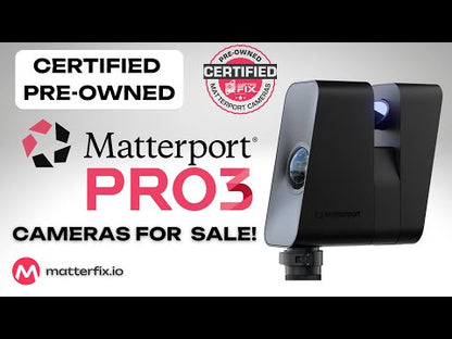 Matterport Pro3 MC300 Camera Basic Kit - Certified Pre-Owned - Includes 2 Year Standard Warranty!